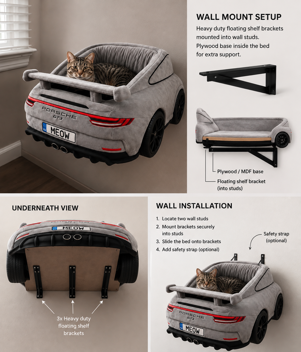 Purrformance™ Luxury Bed